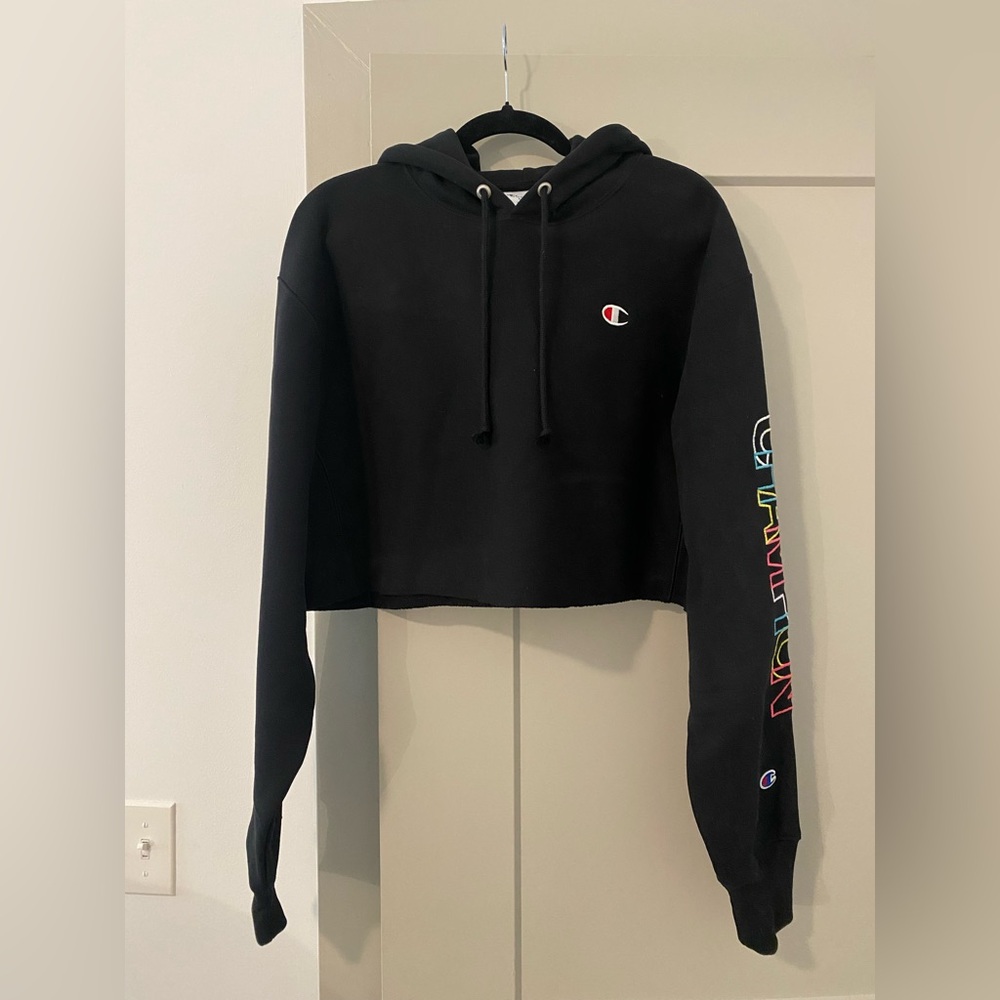 Champion Womens cropped Hoodie